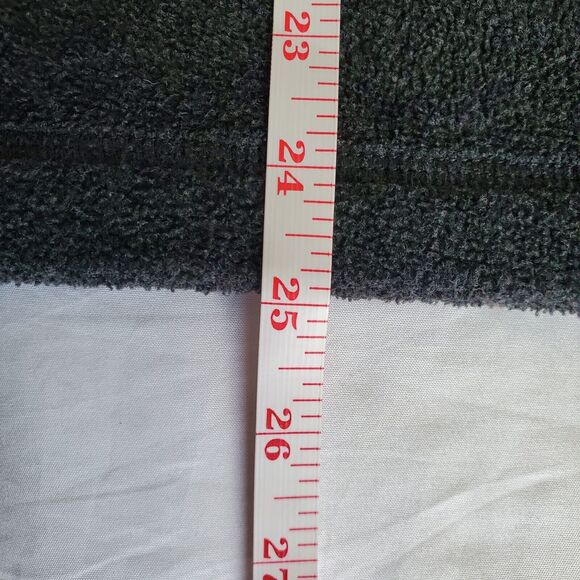 Vtg Y2K Eddie Bauer Women Gray Fleece Sweater L Birch Valley Gorp Outdoors Cozy - Picture 8 of 11